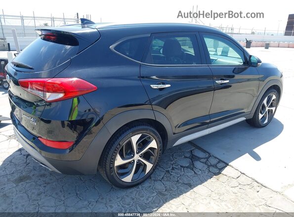KM8J3CA29HU394644 2017 HYUNDAI TUCSON Black Հետևի աջ