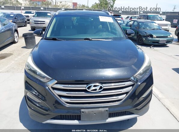 KM8J3CA29HU394644 2017 HYUNDAI TUCSON Black Սարքավորումների վահանակի տեսք