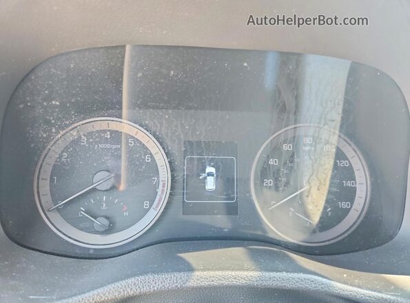 KM8J3CA2XGU251698 2016 HYUNDAI TUCSON Gray Widok zestawu wskaźników