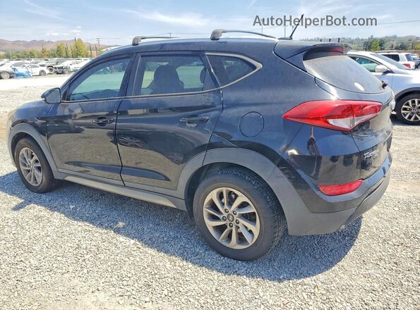 KM8J3CA2XHU289952 2017 HYUNDAI TUCSON Черный Задняя левая четверть