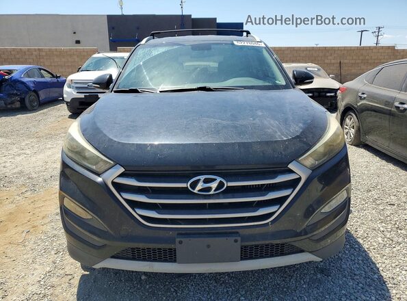 KM8J3CA2XHU289952 2017 HYUNDAI TUCSON Черный Вид спереди