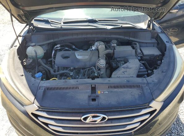 KM8J3CA2XHU289952 2017 HYUNDAI TUCSON Черный Вид подкапотного пространства