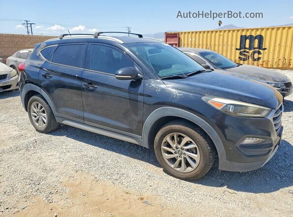 KM8J3CA2XHU289952 2017 HYUNDAI TUCSON Черный Передняя правая четверть