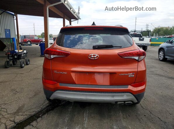 KM8J3CA2XHU362866 2017 HYUNDAI TUCSON Orange Widok wnętrza z przodu
