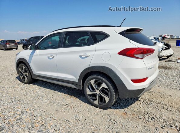 KM8J3CA2XHU570519 2017 HYUNDAI TUCSON Белый Задняя левая четверть