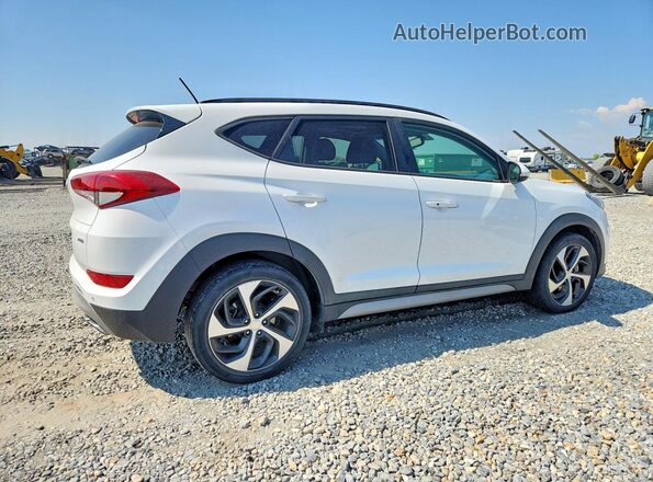 KM8J3CA2XHU570519 2017 HYUNDAI TUCSON Белый Задняя правая четверть