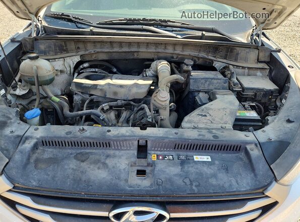 KM8J3CA2XHU570519 2017 HYUNDAI TUCSON Белый Вид подкапотного пространства