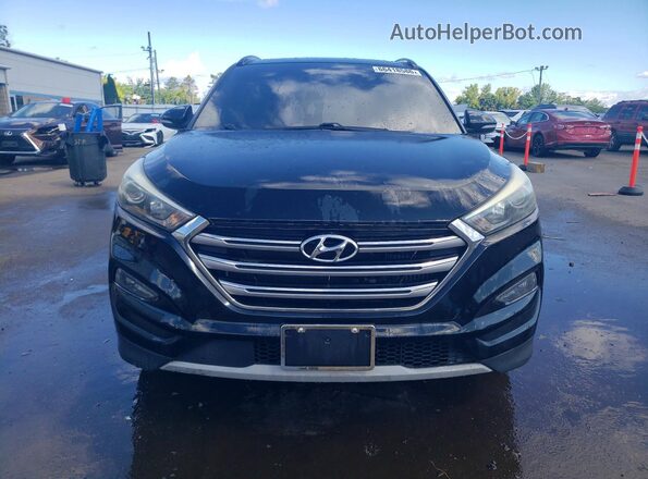 KM8J3CA2XJU614296 2018 HYUNDAI TUCSON Black Սարքավորումների վահանակի տեսք