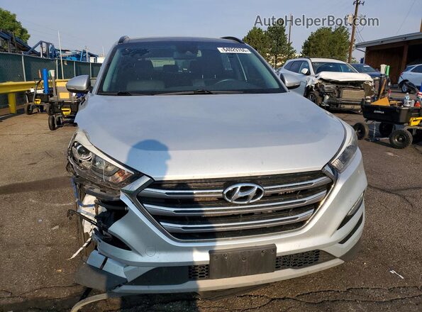 KM8J3CA2XJU620051 2018 HYUNDAI TUCSON Серебряный Вид спереди
