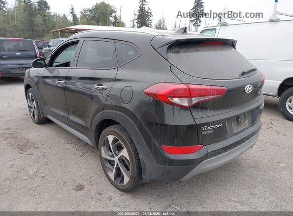 KM8J3CA2XJU835560 2018 HYUNDAI TUCSON Black Rear left