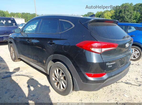 KM8J3CA41HU409784 2017 HYUNDAI TUCSON Black Trasero izquierdo
