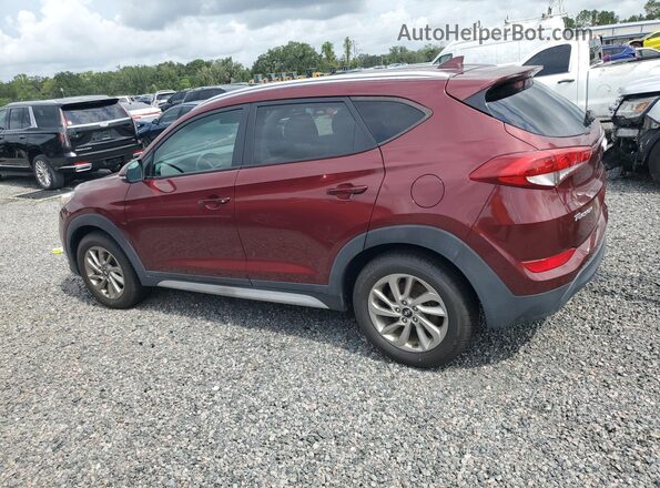 KM8J3CA41HU453588 2017 HYUNDAI TUCSON Red Rear left