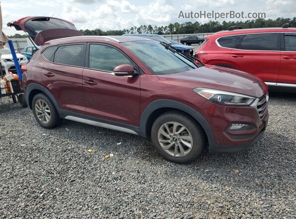 KM8J3CA41HU453588 2017 HYUNDAI TUCSON Red Front right