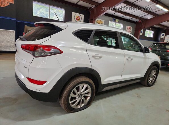 KM8J3CA41HU533330 2017 HYUNDAI TUCSON Белый Задняя правая четверть