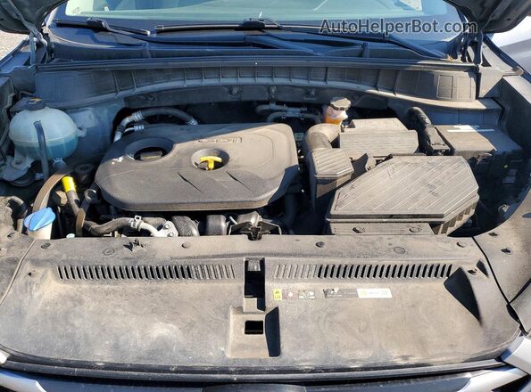 KM8J3CA41HU577005 2017 HYUNDAI TUCSON Gray Widok komory silnika