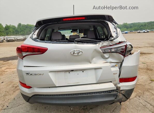 KM8J3CA42HU557443 2017 HYUNDAI TUCSON Silver Widok z tyłu