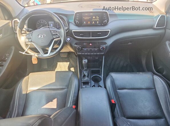 KM8J3CA42LU230730 2020 HYUNDAI TUCSON Black Widok deski rozdzielczej