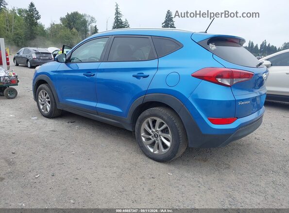 KM8J3CA43GU036696 2016 HYUNDAI TUCSON Blue Rear left