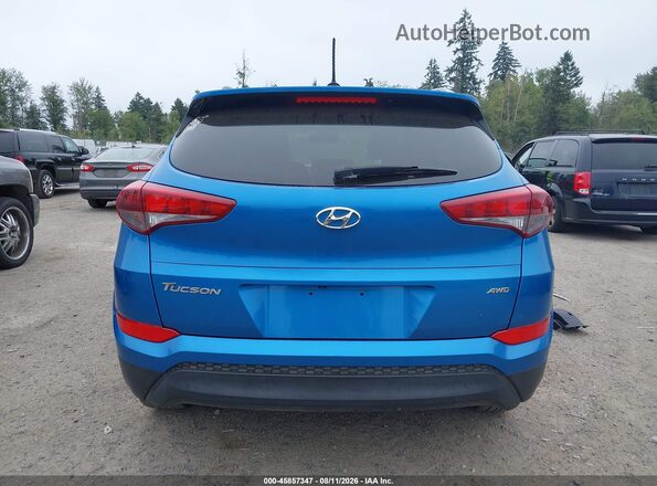 KM8J3CA43GU036696 2016 HYUNDAI TUCSON Blue 
