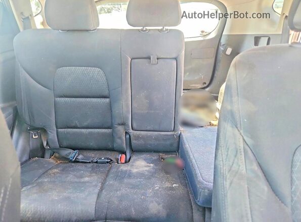 KM8J3CA43GU058424 2016 HYUNDAI TUCSON Gray Widok tylnych siedzeń