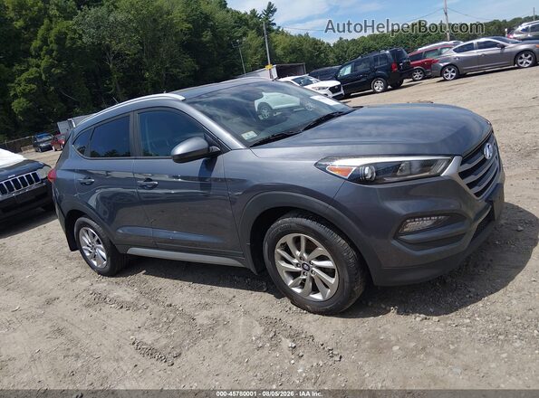 KM8J3CA43HU401413 2017 HYUNDAI TUCSON Gray Widok wnętrza z tyłu