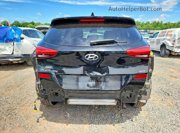 KM8J3CA43LU123606 2020 HYUNDAI TUCSON Black Widok z tyłu
