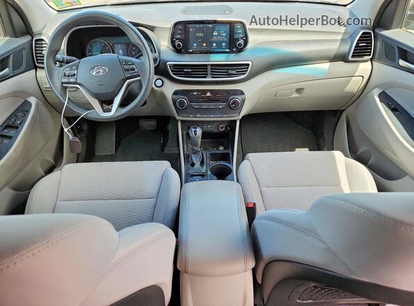 KM8J3CA43LU123606 2020 HYUNDAI TUCSON Black Widok deski rozdzielczej
