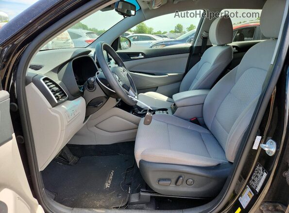 KM8J3CA43LU123606 2020 HYUNDAI TUCSON Black Widok wnętrza z przodu