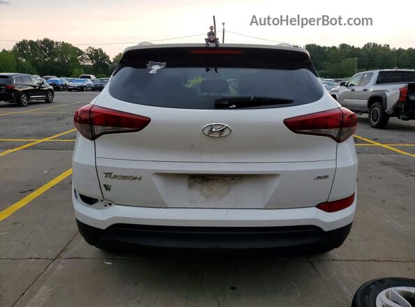 KM8J3CA44HU297465 2017 HYUNDAI TUCSON White Widok z tyłu