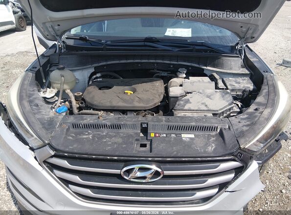 KM8J3CA44HU398487 2017 HYUNDAI TUCSON Silver უკანა ხედი