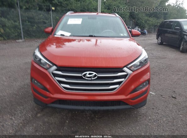 KM8J3CA44HU404031 2017 HYUNDAI TUCSON Orange Widok wnętrza z tyłu