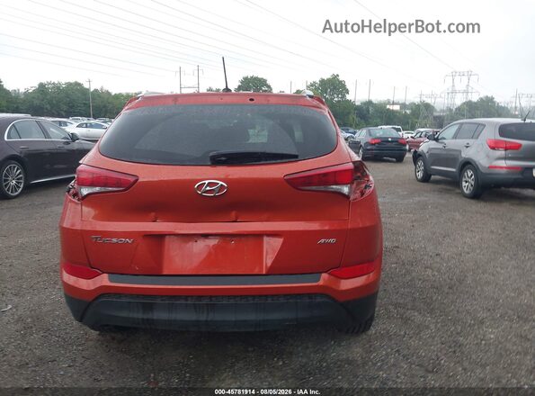 KM8J3CA44HU404031 2017 HYUNDAI TUCSON Orange 