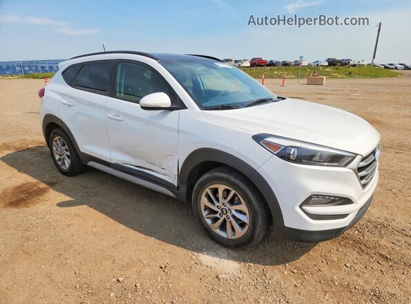 KM8J3CA44HU505716 2017 HYUNDAI TUCSON White Передня права чверть