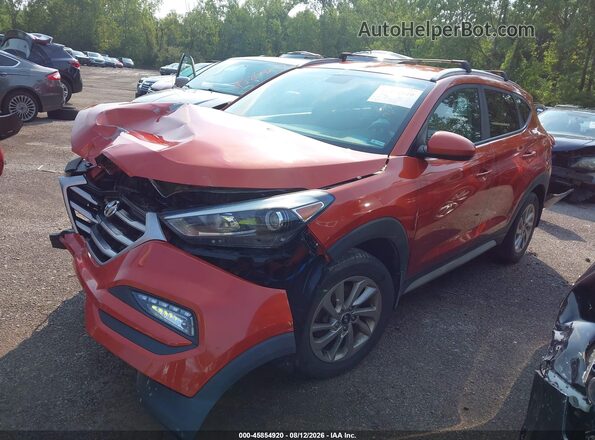 KM8J3CA44HU510978 2017 HYUNDAI TUCSON Orange Передня ліва чверть