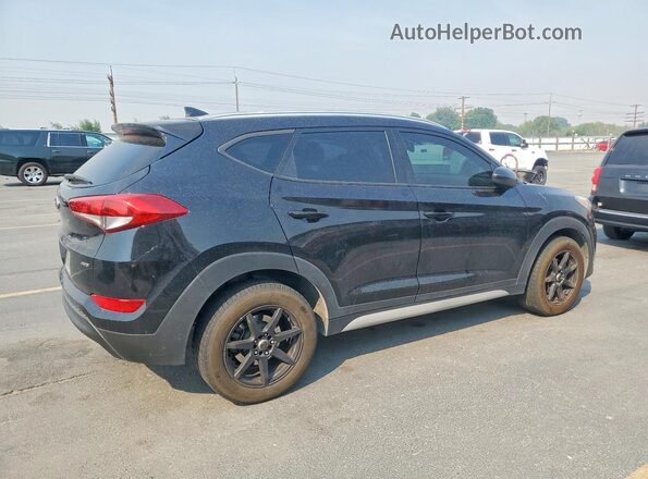 KM8J3CA44JU722401 2018 HYUNDAI TUCSON Black Tył prawy