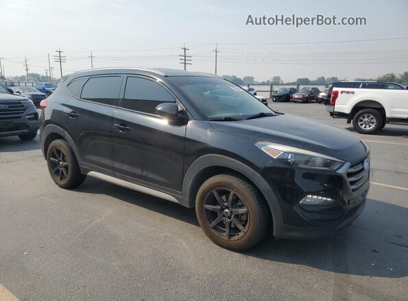 KM8J3CA44JU722401 2018 HYUNDAI TUCSON Black 
