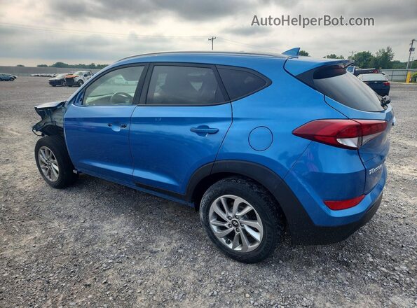 KM8J3CA44JU735004 2018 HYUNDAI TUCSON Blue უკანა მარცხენა