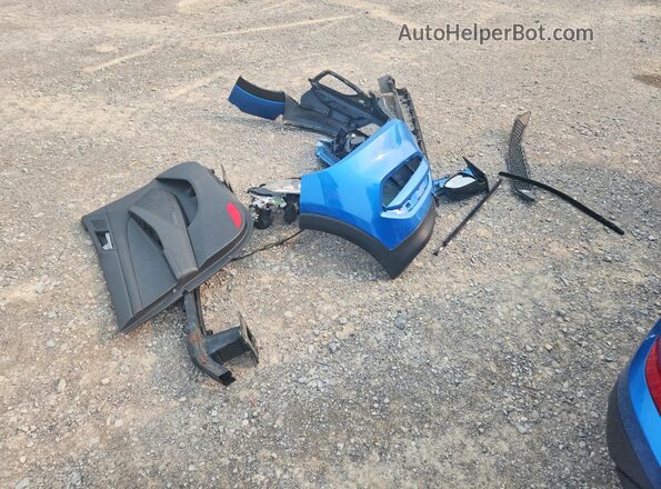 KM8J3CA44JU735004 2018 HYUNDAI TUCSON Blue VIN კოდის სტიკერის ხედი