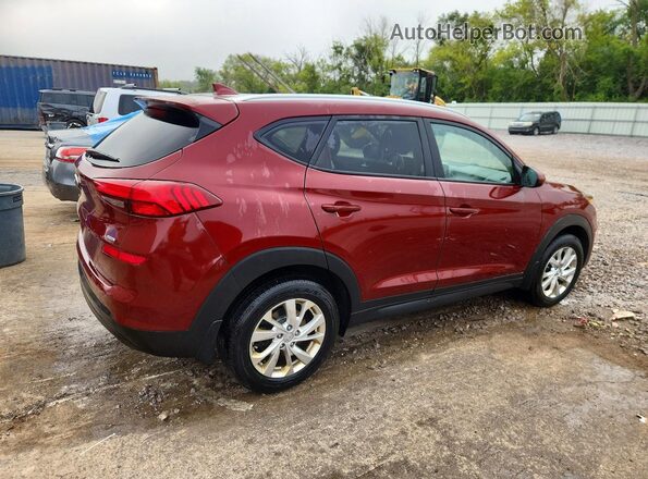 KM8J3CA44KU035484 2019 HYUNDAI TUCSON Burgundy Հետևի աջ