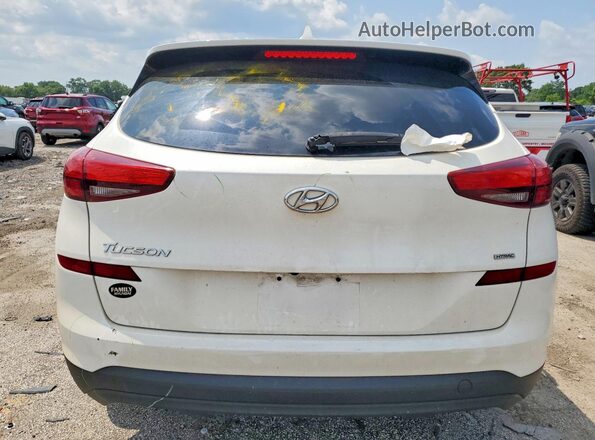 KM8J3CA44LU136414 2020 HYUNDAI TUCSON White Հետևի տեսք