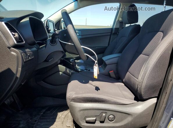 KM8J3CA44MU301797 2021 HYUNDAI TUCSON Gray Widok wnętrza z przodu