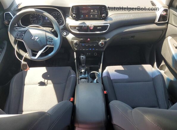 KM8J3CA44MU301797 2021 HYUNDAI TUCSON Gray Widok deski rozdzielczej