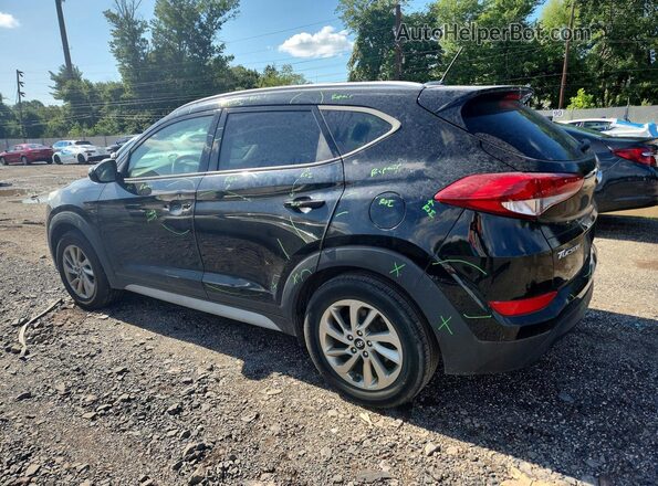 KM8J3CA45HU427169 2017 HYUNDAI TUCSON Черный Задняя левая четверть