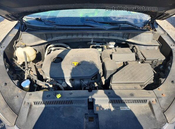 KM8J3CA45HU427169 2017 HYUNDAI TUCSON Черный Вид задней части салона