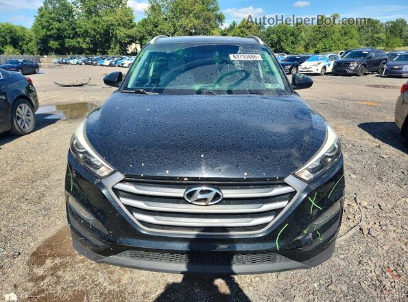 KM8J3CA45HU427169 2017 HYUNDAI TUCSON Черный Вид спереди