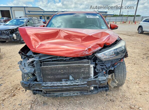 KM8J3CA45HU460950 2017 HYUNDAI TUCSON Orange Vista frontal