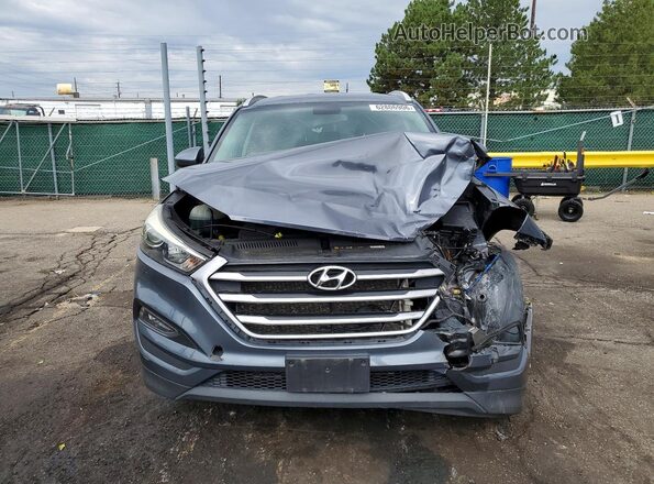 KM8J3CA45JU608357 2018 HYUNDAI TUCSON Gray Vista frontal