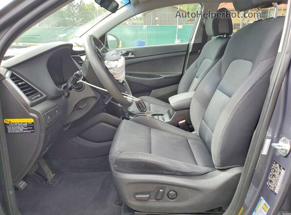 KM8J3CA45JU608357 2018 HYUNDAI TUCSON Gray Vista interior delantera