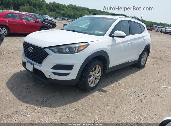 KM8J3CA45KU032898 2019 HYUNDAI TUCSON White Vista tres cuartos delantera izquierda