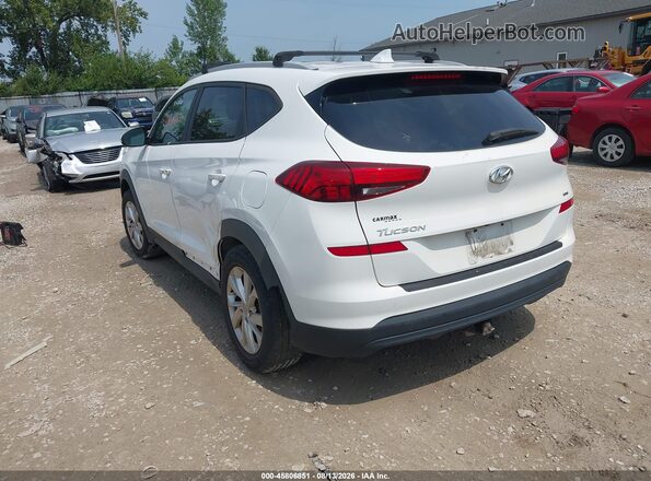 KM8J3CA45KU032898 2019 HYUNDAI TUCSON White Trasero izquierdo